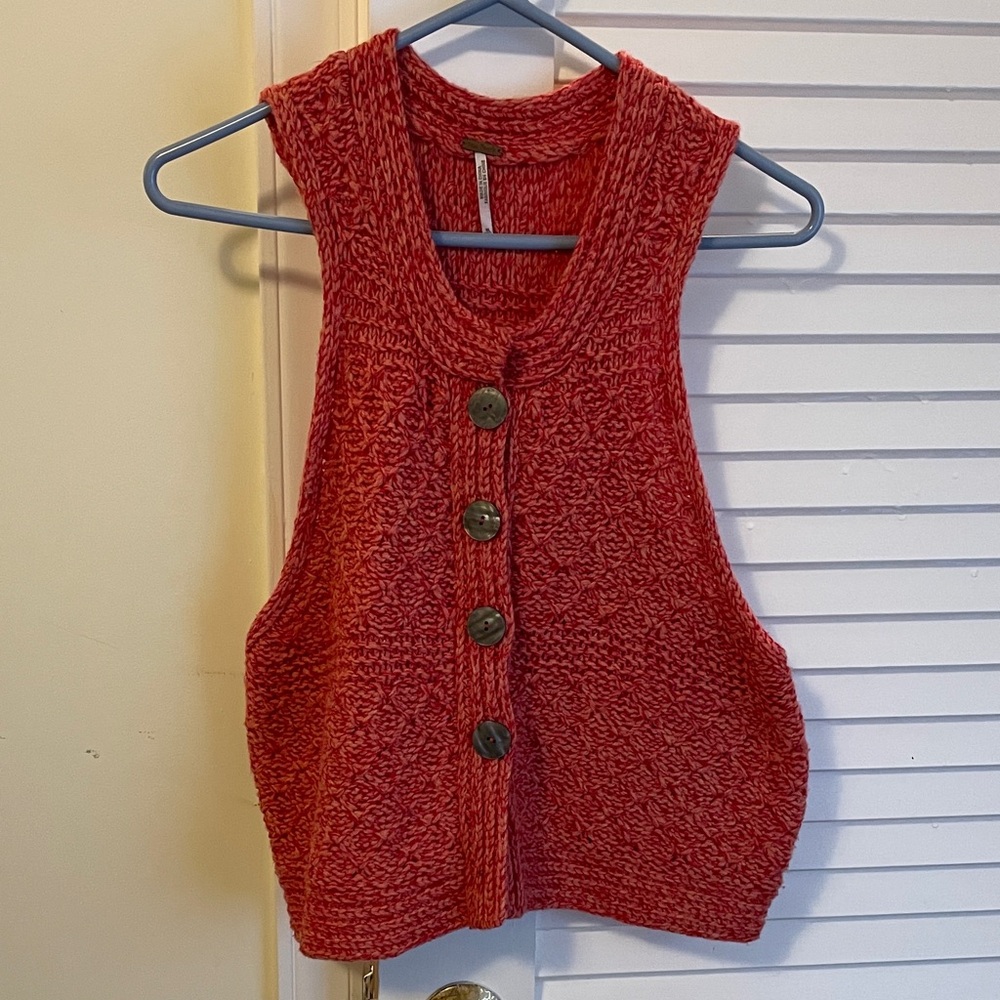 Free people knit vest